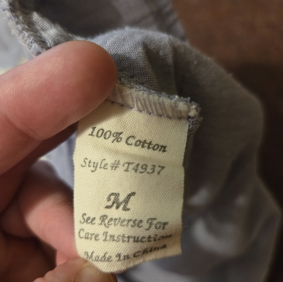 Mine Top Size Medium Powder Blue - Picture 4 of 8